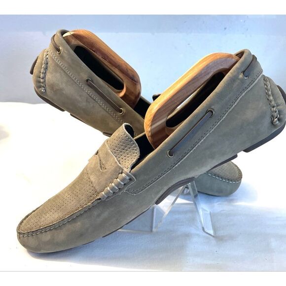 Johnston & Murphy Gray Loafers main image 7